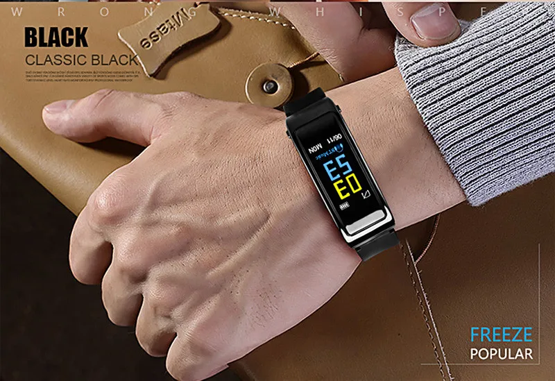 Новые умные водонепроницаемые часы SANDA с цветным экраном и Bluetooth, многофункциональные спортивные часы с контролем сердечного ритма и