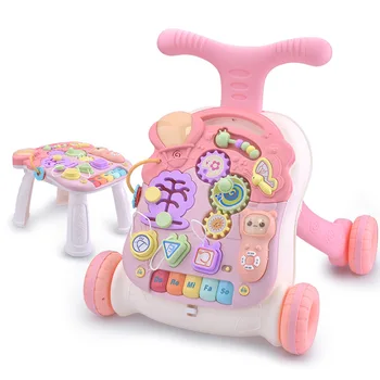 

Baby Toy Walker Rolled-over Walker Boy and Girl Gift 6-12 Months Variable Table Function