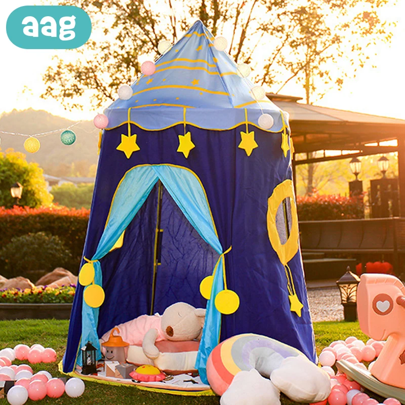 AAG детская палатка детские палатки teepee мяч бассейн детские игровые палатки для мероприятий детская кабина игровой дом принцесса замок хижина палатки домик