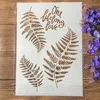 2Pcs/Lot A4 Big Leaves DIY Craft Layering Stencils Painting Scrapbooking Stamping Embossing Album Paper Template ► Photo 2/3