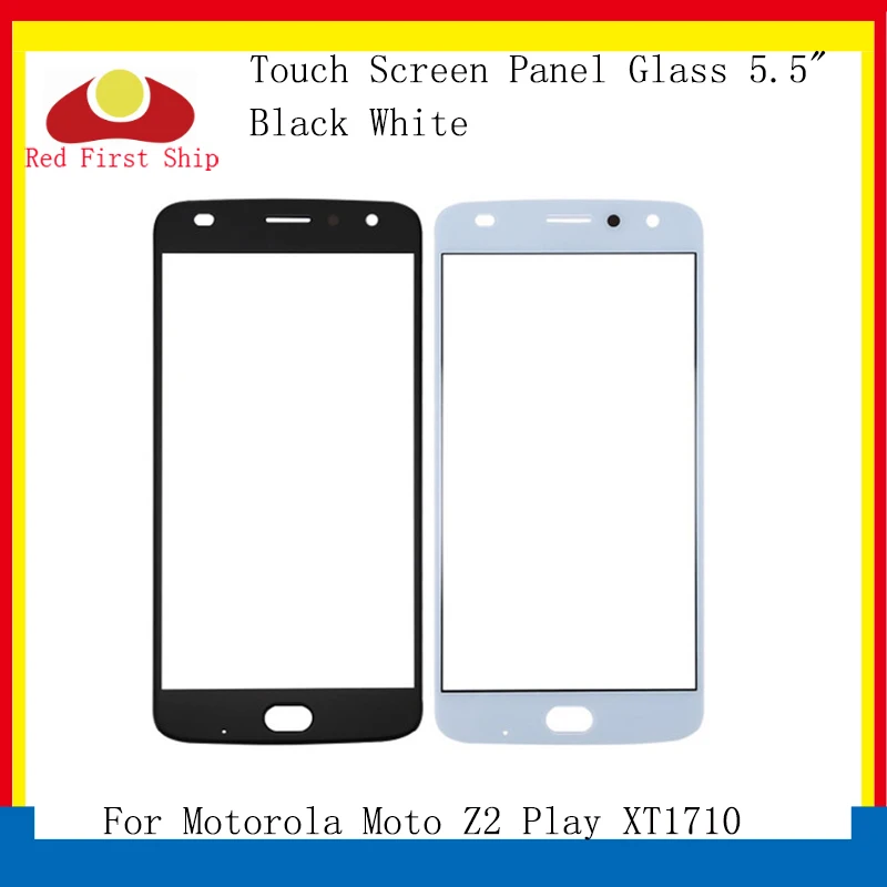 10 шт./лот сенсорный экран для Motorola Moto Z2 Play XT1710 Сенсорная панель передняя внешняя