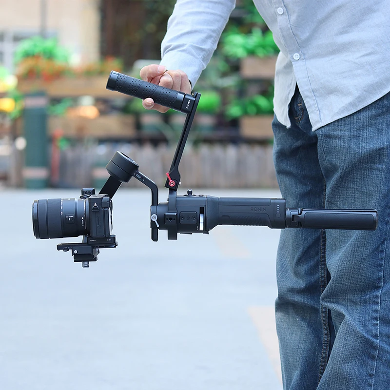 Двойная Ручка для Dji Ronin S SC Zhiyun Crane 2 V2 Plus ручка с кольцевым креплением|Аксессуары