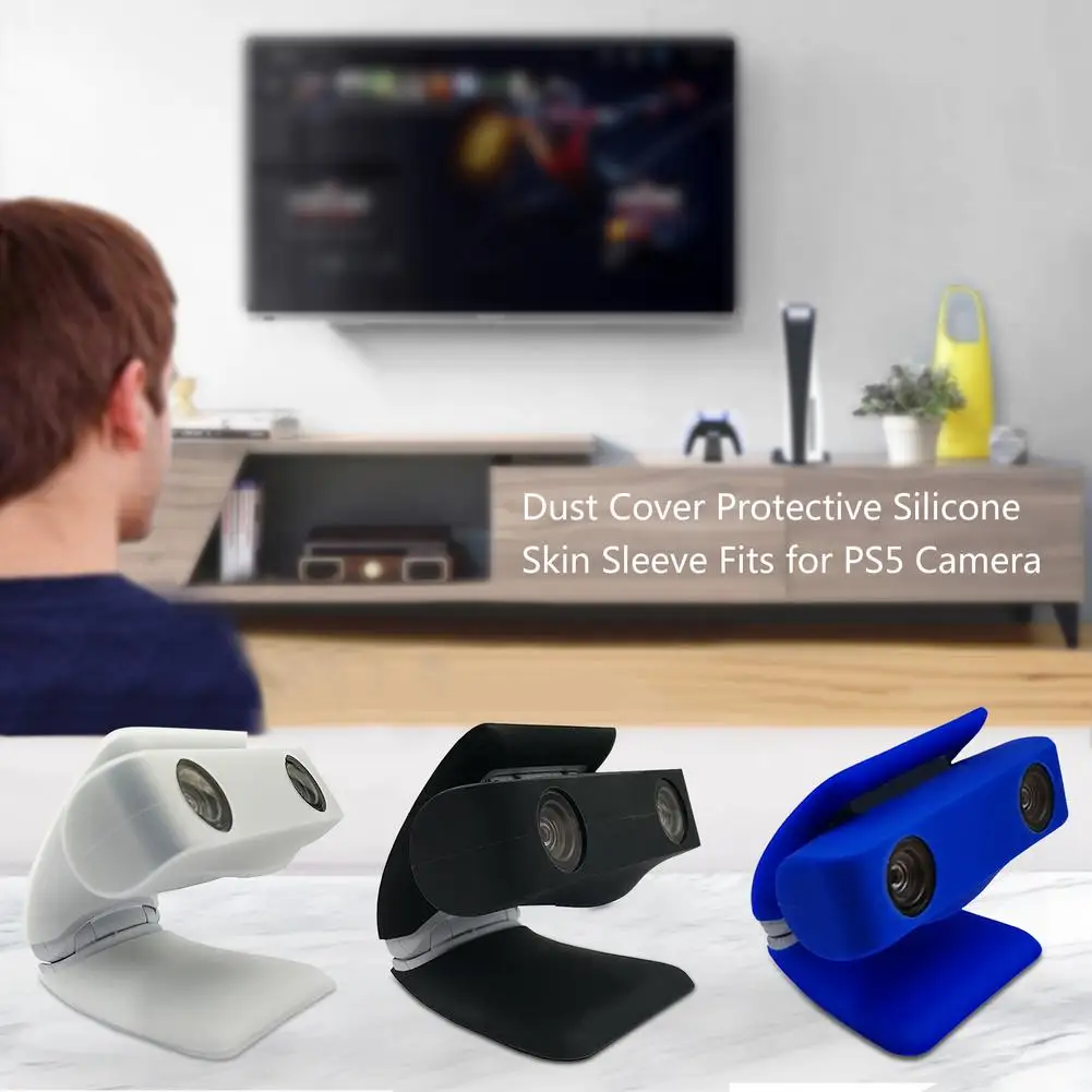 Пылезащитный чехол защитный силиконовый для камеры PS5 пылезащитный | Электроника