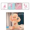 1 Set Baby Cart Toy High-quality Exquisite Sturdy Foldable Baby Cart Toy with Doll for Girl  Baby Walker  Doll Stroller 1