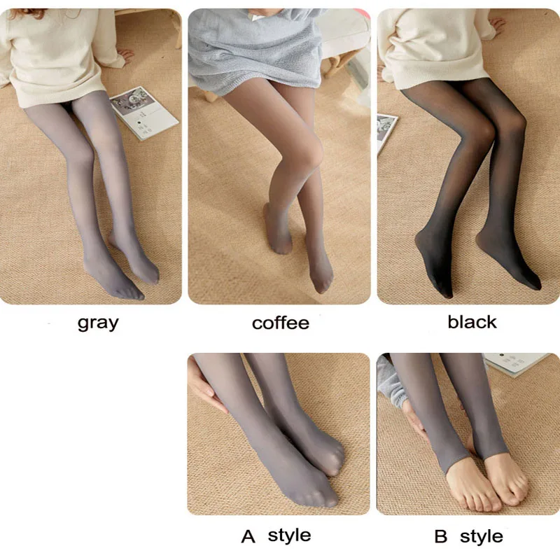 Normov Winter Warm Pantyhose Women Super Elastic Black Slim Pantyhose For Women Casual Fashion Plus Velvet Thick Tights