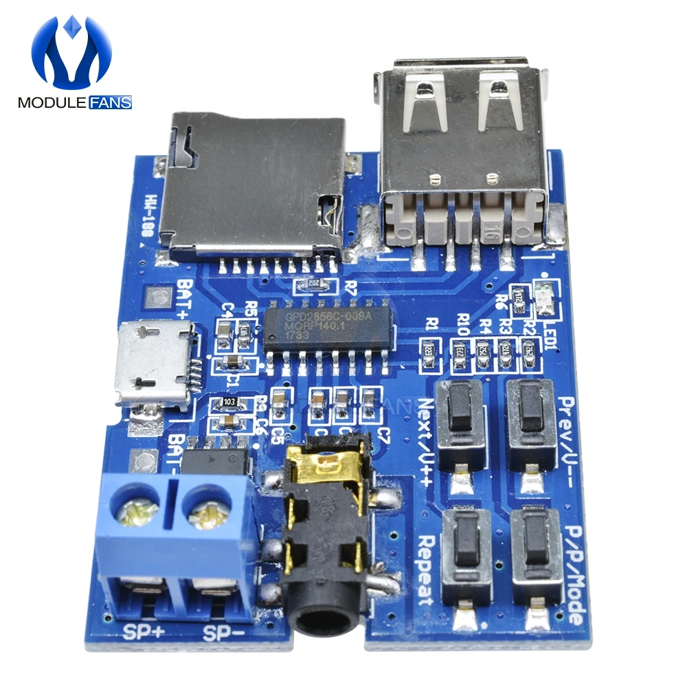 Usb модуль для TF карты памяти|audio module|audio amplifier moduleamplifier module |