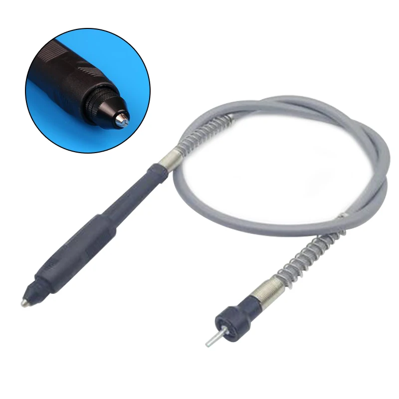 

Junejour Corded Electric Flexible Drill Grinder Flex Extension Shaft + L Key For Dremel Power Rotary Tool Grinder Accessories