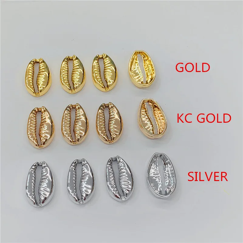 

10/20pcs 20mm Simulation Sea Shells For Jewelry Fashion DIY Handmade Home Decor Alloy Shell Craft Accessories Ornaments