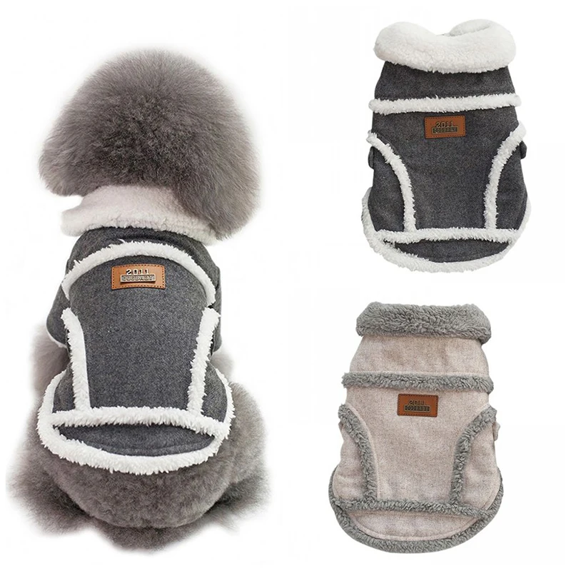 

Nordic Style Pet Dog Jacket Cotton Winter Warm Windproof Dog Coat For Dogs For Ropa Perro French Bulldog Chihuahua Pets Supplies