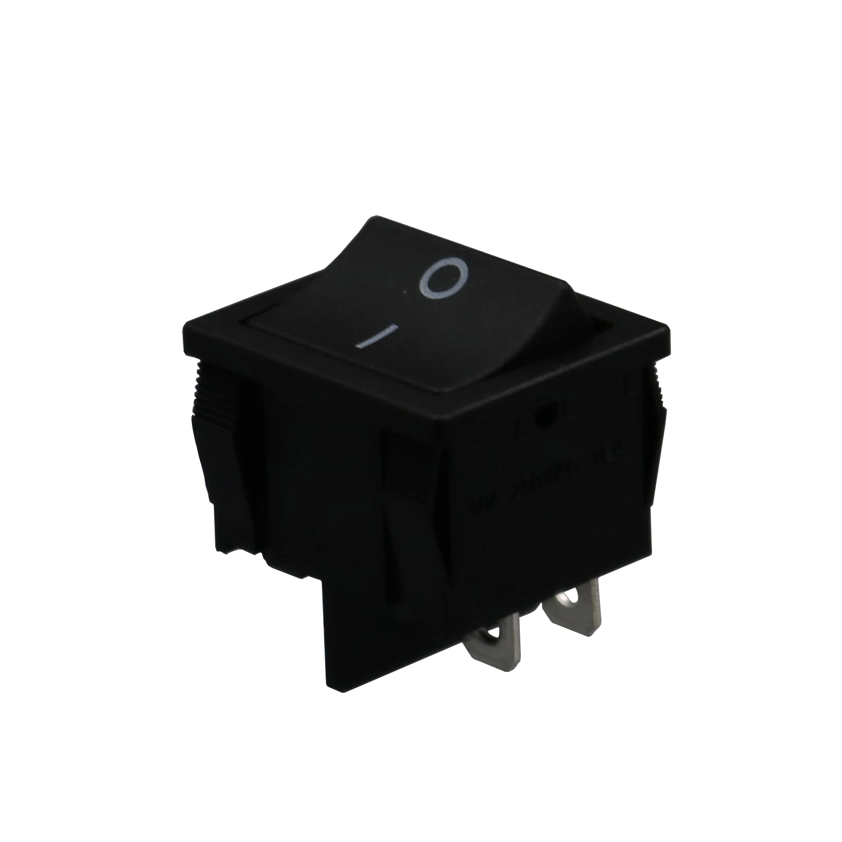 

5Pcs MR4 24mm*21mm 4Pin Square ON-OFF Wide Body Rocker Switch 10A/250VAC DPST