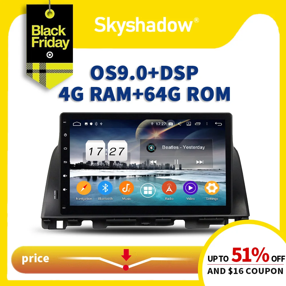 Автомобильный dvd-плеер DSP 10," ips Android 9,0 8 ядер+ 4 Гб+ 64 Гб ПЗУ Bluetooth 4,2 Wifi gps карта RDS радио для kia K5 OPTIMA