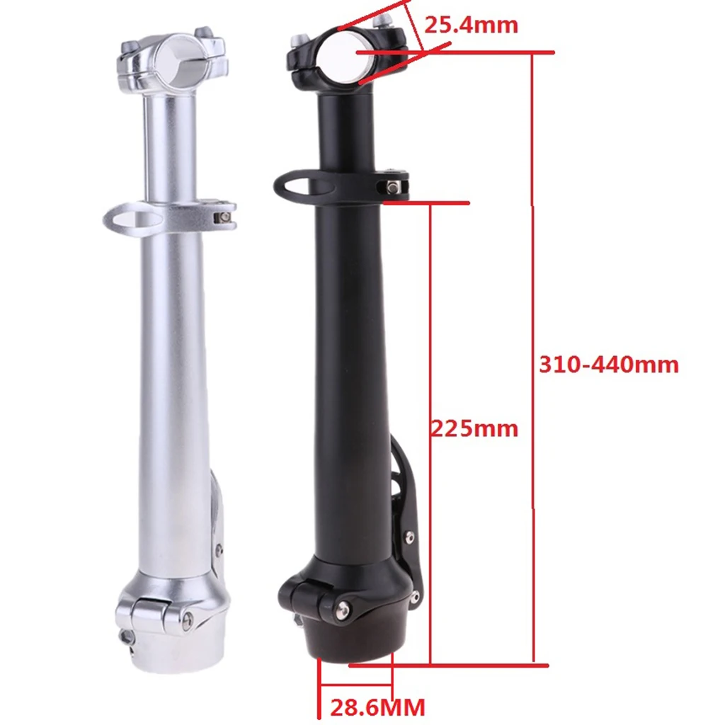 Bicycle Folding Handle Bar Stem Quick-release Bike Adjustable Stems Bikes Fork Stem Extenders