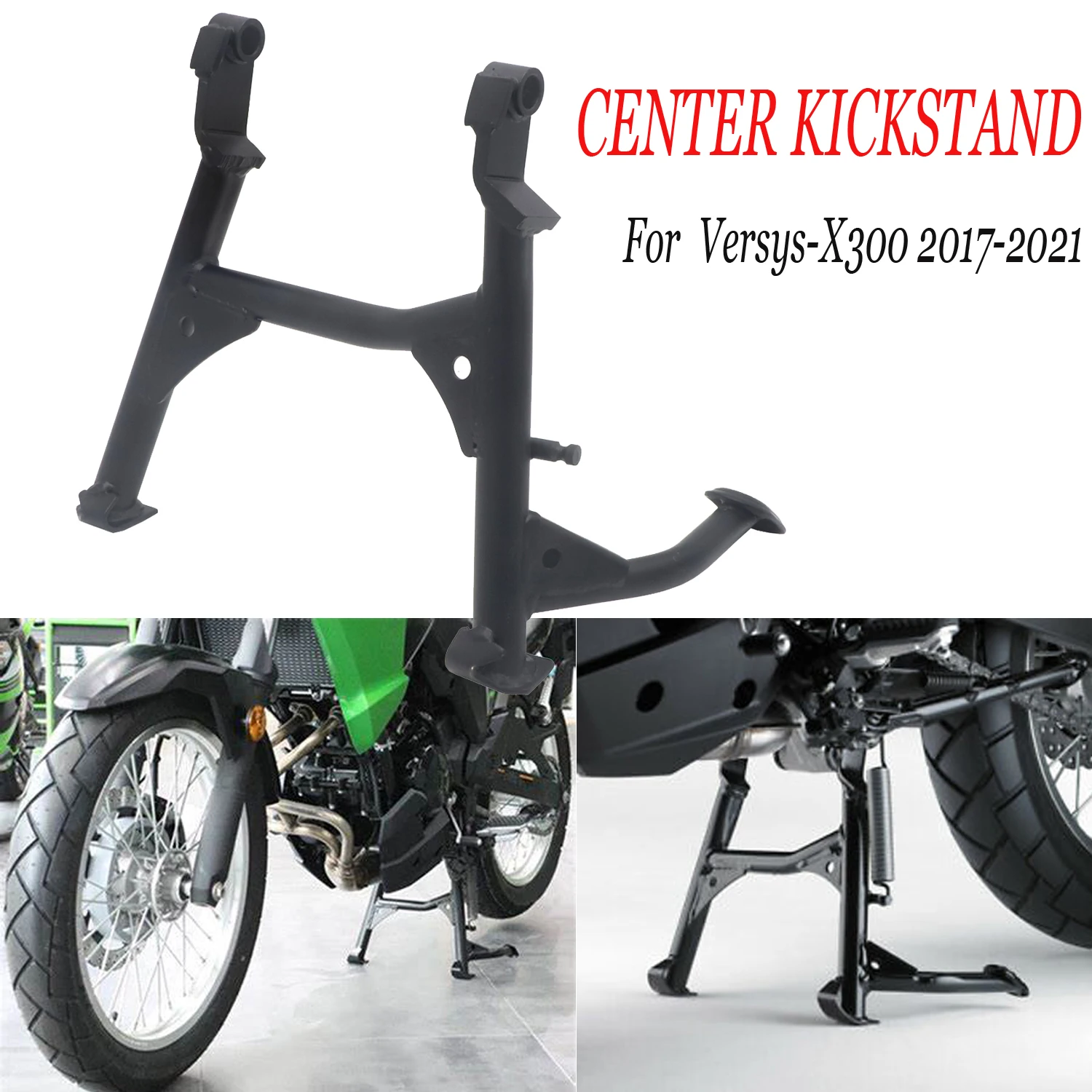 

For Kawasaki Versys X300 Versys-X 300 2017-2021 Centerstand Center Kickstand Foot Side Stand Parking Support X-300 Accesories