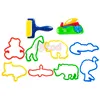 New Educational Plasticine Mold Modeling Clay Kit Slime Toys For Child Plastic Play Dough Tools Sets DIY Kid Cutters Moulds Toys 4