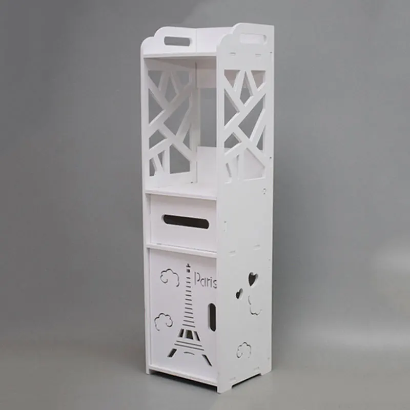 Минималистский напольные тумбы DIY Мини ПВХ шкафчик для хранения документов