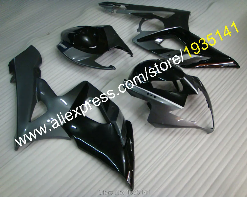 Обтекатели для Suzuki K5 GSXR1000 05 06 GSX-R1000 2005 2006 GSXR черный серый спортивный велосипед