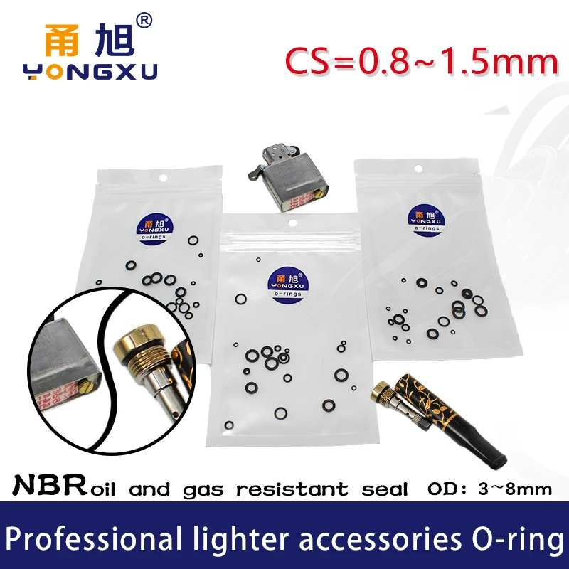 Oring oilresistant Lighter accessories seal ring gasket repair parts kerosene lighter