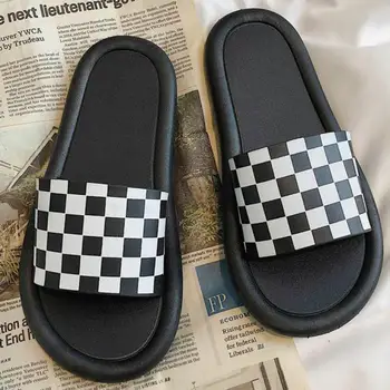 

Women Slippers 2020 Summer Indoor Home Flip Flops Large Size Fashion Man Shoes Non-slip Beach Shoes Couples Outdoor Flip-flops