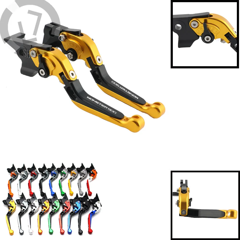 

CNC Adjustable Extendable Folding Motorcycle Motorcycle Brake Clutch Levers For Ducati MONSTER 900M 900M 900 2000-2005