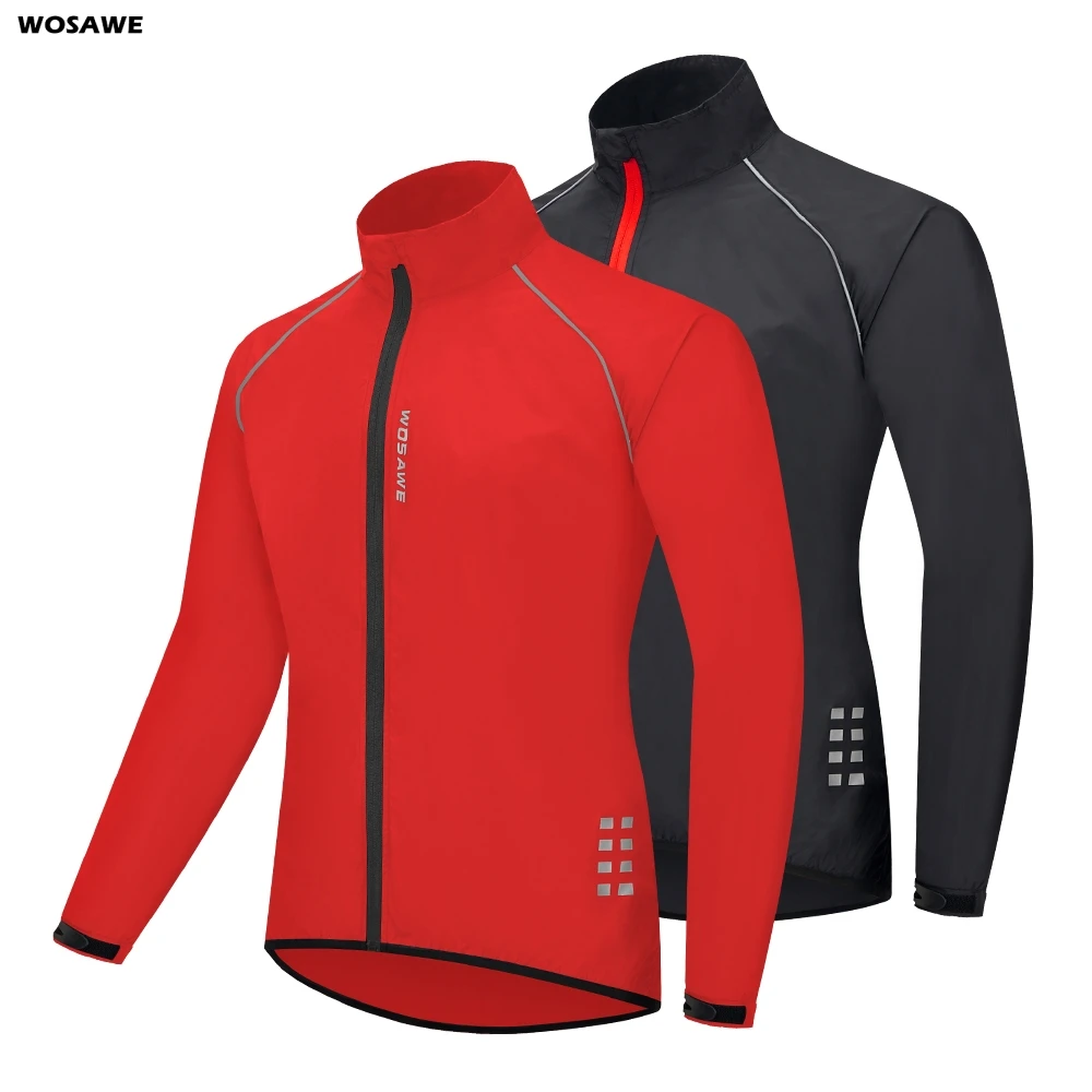 Cycling Jacket Mountain-Bike Road Ultralight Reflective Waterproof Men Long-Sleeves Mens