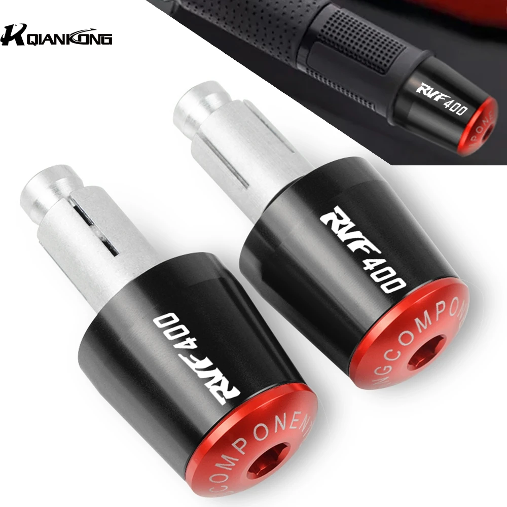 RVF400 LOGO For Honda RVF 400 1991 1992 1993 1994 1995 1996 1997 1998 Motorcycle Handlebar Hand Grips Handle Bar End Cap Cover | Автомобили