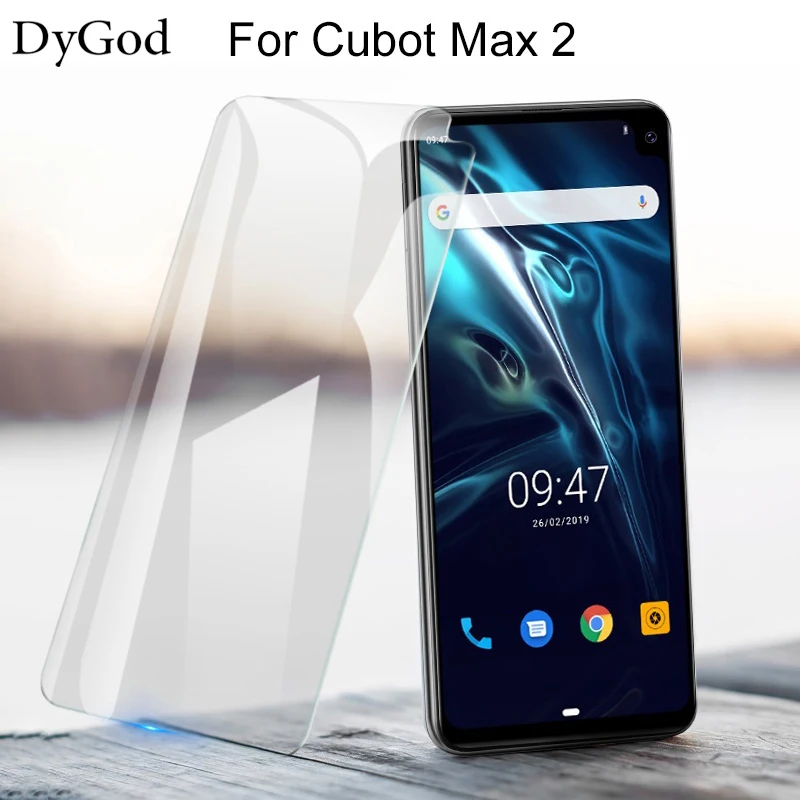 

DyGod For Cubot Max 2 Tempered Glass 6.8inch Front Glass Screen Protector Film For Cubot Max 2 Phone Replacement Parts