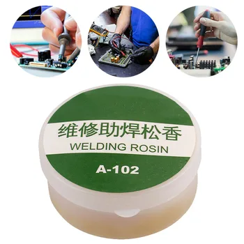 

Solder Paste Flux Rosin Practical Sturdy Yellow Repair Mechanic Welding Tool Soldering Iron Head Solid Rosin Paste Durable