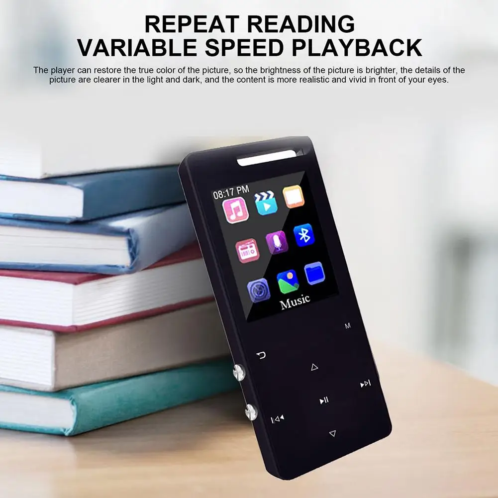 Новейшая версия MP3-плеер с Bluetooth динамиком сенсорный экран и встроенный 8G HiFi портативный Walkman с радио/FM/запись