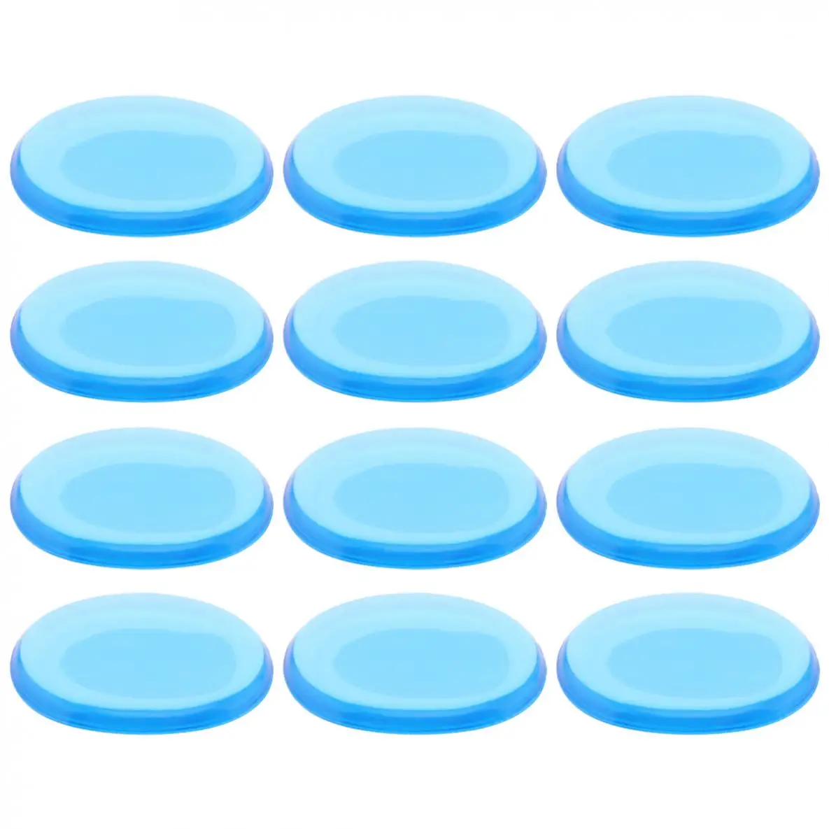 Drum Mute Pads 12pcs/set Transparent Silicone Jazz Snare Drum Muffler 3 Colors Optional drum percussion accessories drum accessories drum dampeners drum mute sleeve