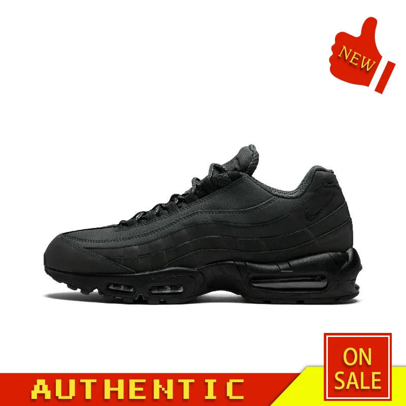 

Original Authentic NIKE AIR MAX 95 ESSENTIAL Men's Running Shoes Fashion Breathable Outdoor Sports 2019 New 749766-009