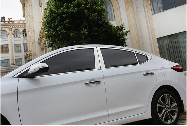stainless steel car window trims for hyundai elantra hyundai Avante super elantra