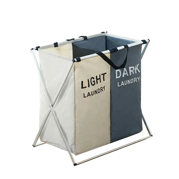 

Basket Hamper for Laundry Foldable Wash Clothes Dirty Storage