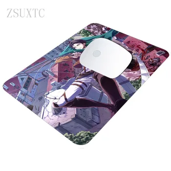 

Attack on Titan anime MousePads Computer Laptop notebook Anime design Mouse Mat Size of 18x22cm 20x25cm 25x29cm