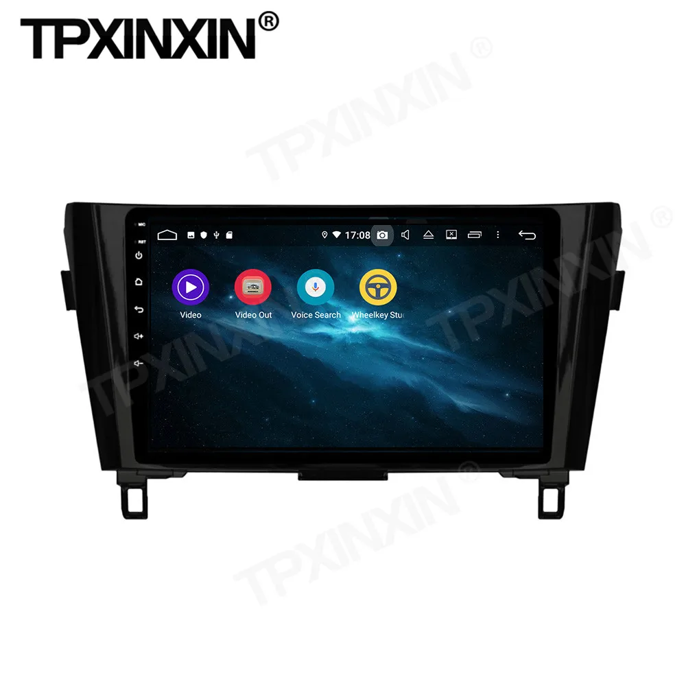 4+128G Carplay Car Radio 2 Din Stereo Receiver Android For Nissan X-TRAIL Qashqai 2014-2018 2019 2020 GPS Player Audio Head Unit