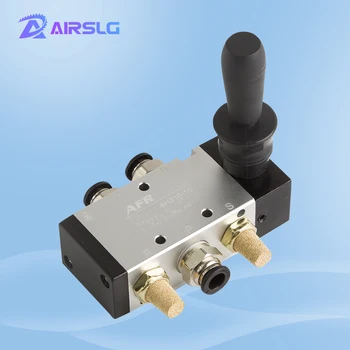 

Free shipping Pneumatic manual valve 4H410-15 cylinder control reversing valve switch 2-position 5-way hand-operated plate valve
