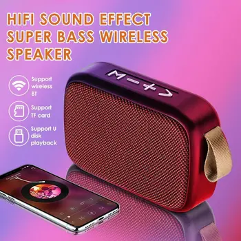

Portable Bluetooth Speaker Outdoor Wireless Subwoofer Stereo Music Loudspeaker DJA99