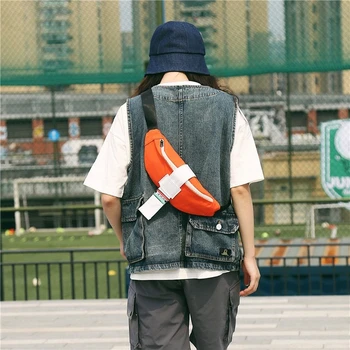 

Fanny Pack Women Belt Bag Waist Bag Fashion Nylon Women's Messenger Shoulder Chest Crossbody Waist Bag Bolsa Feminina Mochila