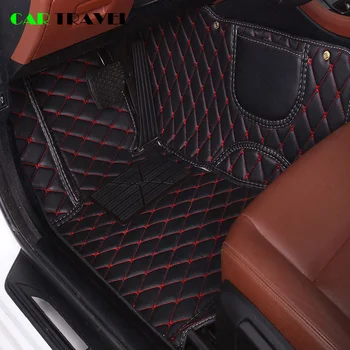 

leather Custom car floor mat For BMW e30 e34 e36 e39 e46 e60 e90 f10 f30 x1 x3 x4 x5 x6 1/2/3/4/5/6/7 car accessories styling