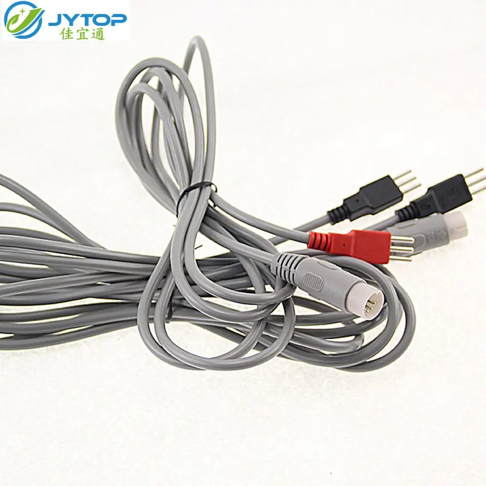 JYTOP DDS провод 5 Pin Male-4 маленький одиночный Pin DDS Биоэлектрический массаж терапия устройство