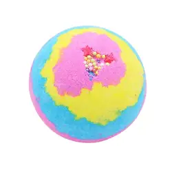 100 г многоцветный мяч для ванной дом, отель, ванная комната спа очиститель для тела пузырь Fizzer Ванна бомба подарок на день рождения ручной