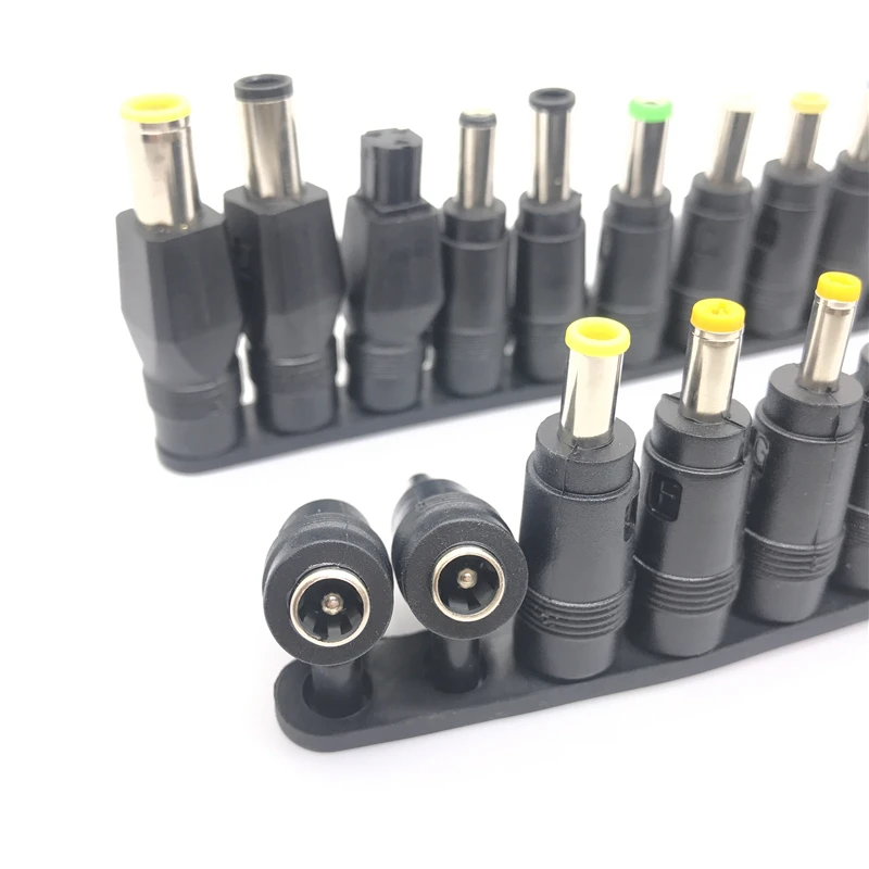 Universal Laptop Power Adapter Set - 34-Piece DC Power Supply Connector Kit
