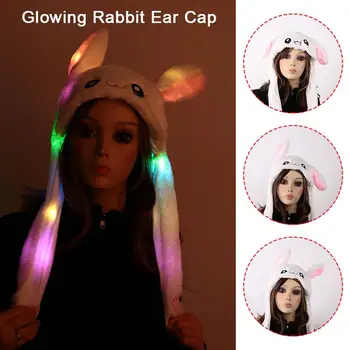 

2019 Sweet Rabbit Hat Cosplay Gasbag Dance Rabbit Cap for Baby Toys Drop Shipping