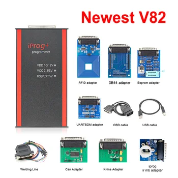 

Car Iprog + V82 ECU Programmer Support IMMO + Mileage Correction + Airbag Reset Iprog Pro Till Replace Car Iprog+ V82