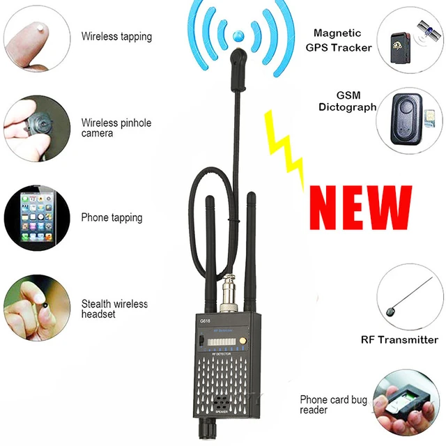 K68 K18 Anti Candid Camera Detector Anti-tracking Positioning Wireless RF  Signal Detector GPS Strong Magnetic Locator Scanning - AliExpress