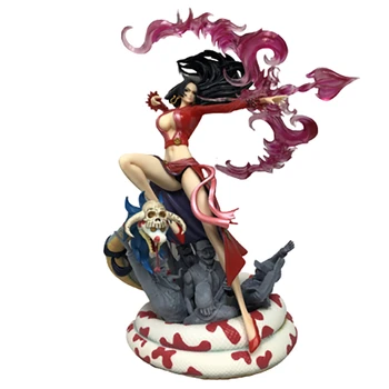

35cm One Piece GK Anime Model Boa Hancock Slave Arrow Battle Statue Action Figure Collection Toy Desktop Decoration Figma