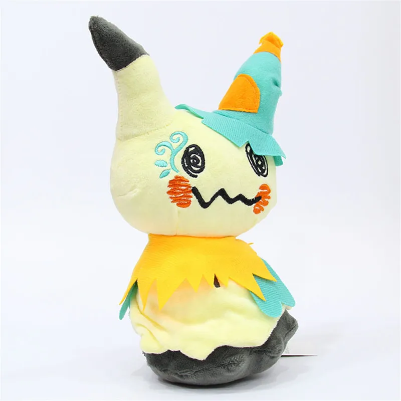 10 шт./лот аниме мультфильм Пикачу Хэллоуин Mimikyu Плюшевые игрушки Мягкая кукла, подарок на день рождение для детей 27 см