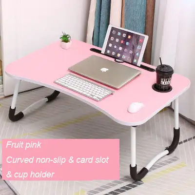 Small Portable Foldable Adjustable Folding Table For Laptop Desk