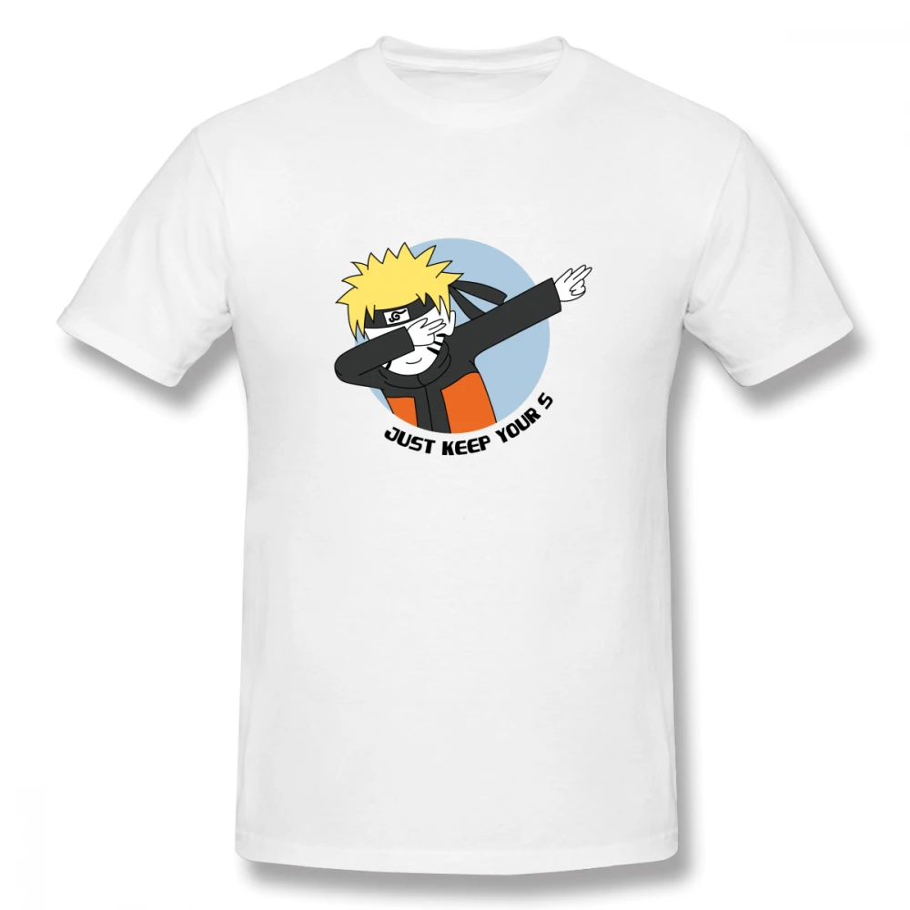 

2019 Men's Basic Short Sleeve T-Shirt 3D Print t shirt Naruto Gesture Cotton Funny T-shirt home Top Tees
