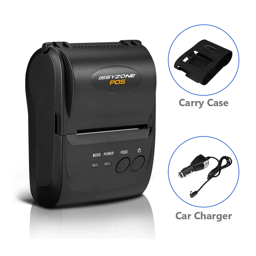 

IMP006L Hot sales Mobile Mini Portable Thermal Receipt Printer Handheld PosPrinters Bluetooth4.0 android iOS to connect 7 device