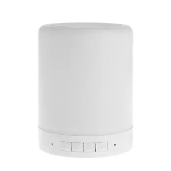 

Bluetooth Speaker Touch Lamp Magnetic Wireless LED Nightlight Built-in Mic Portable